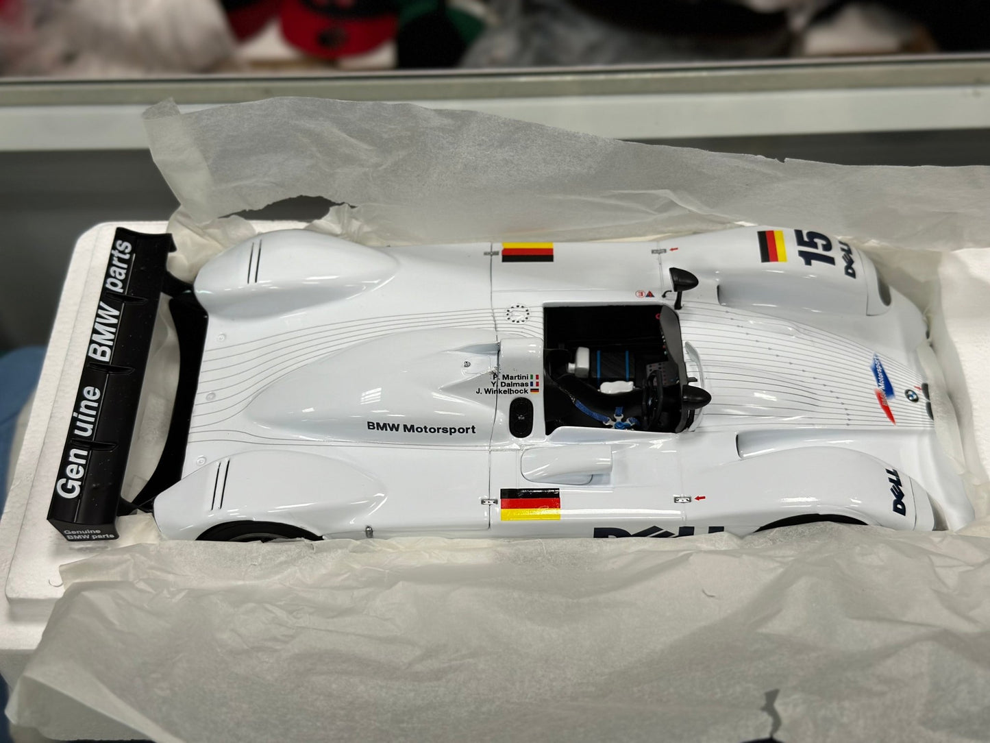 Kyosho BMW V12 LMR 'Winner of 1999 Le Man Race' 1/18 Scale Diecast Model Car | New - Product Image