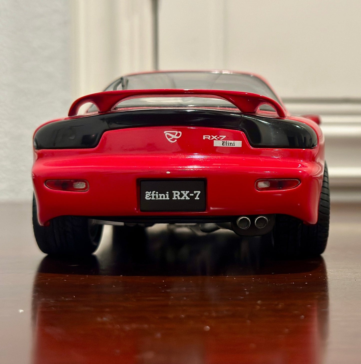 Kyosho Mazda RX7 Red 1/18 Scale Diecast Model Car - Product Image