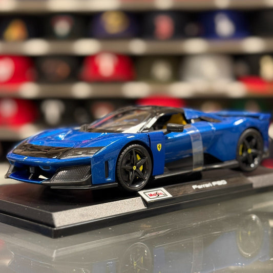 Maisto 1/18 Ferrari F80 Metallic Blue Special Edition Diecast Model Car | New - Product Image
