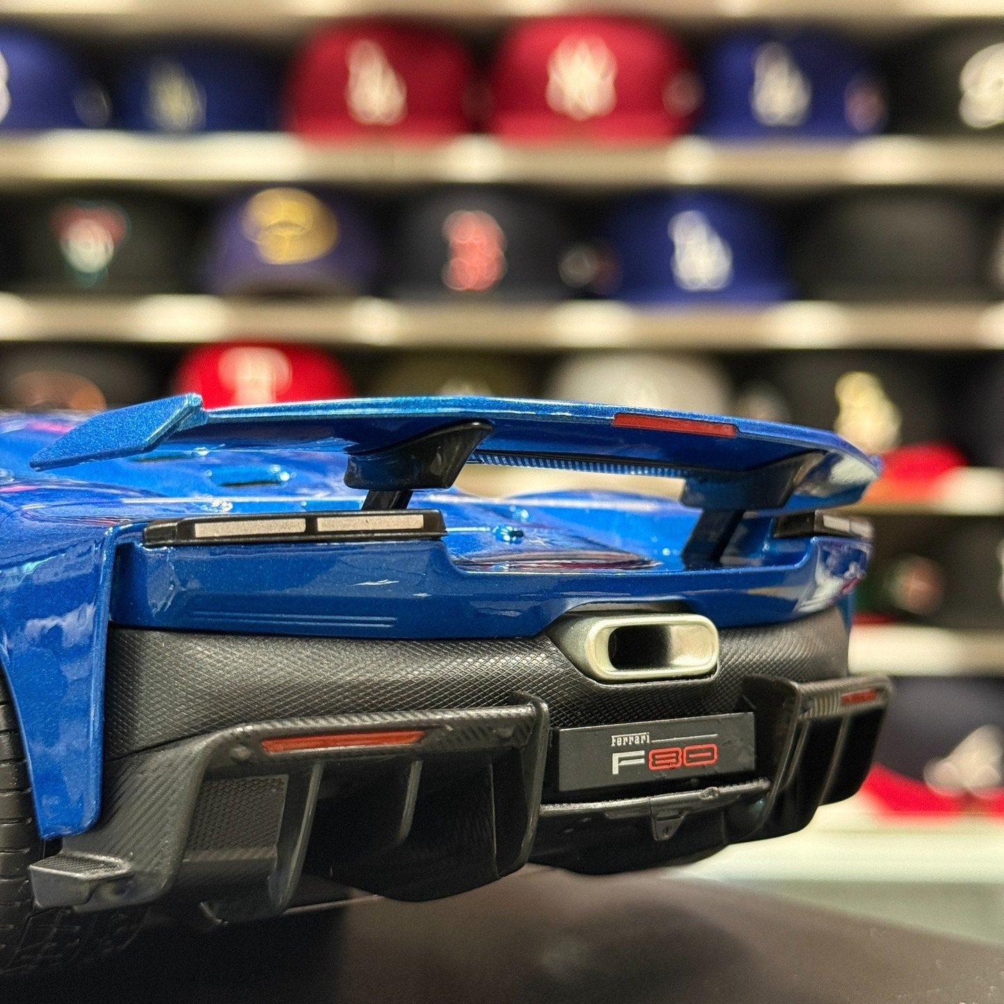 Maisto 1/18 Ferrari F80 Metallic Blue Special Edition Diecast Model Car | New - Product Image