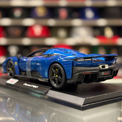 Maisto 1/18 Ferrari F80 Metallic Blue Special Edition Diecast Model Car | New - Product Image