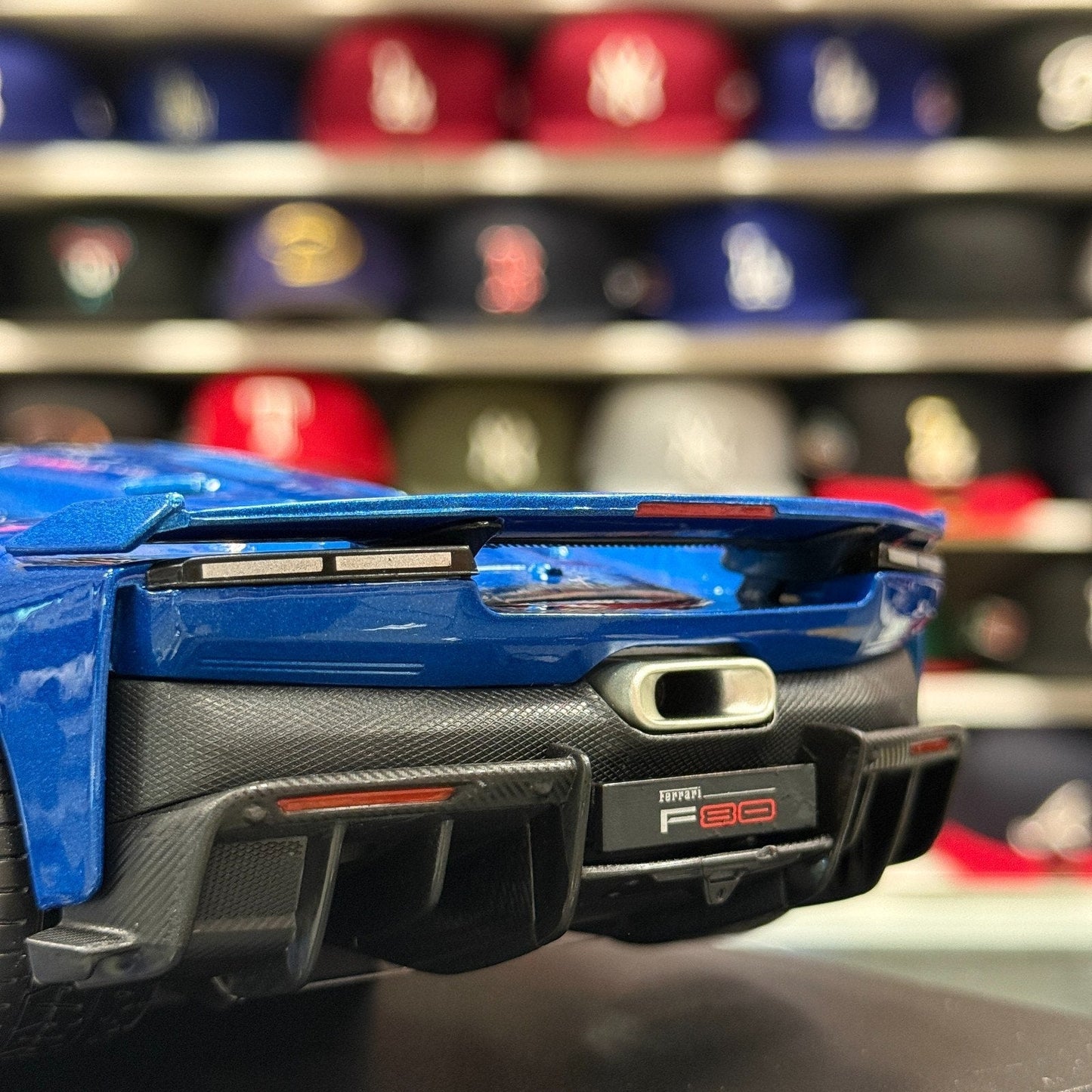 Maisto 1/18 Ferrari F80 Metallic Blue Special Edition Diecast Model Car | New - Product Image