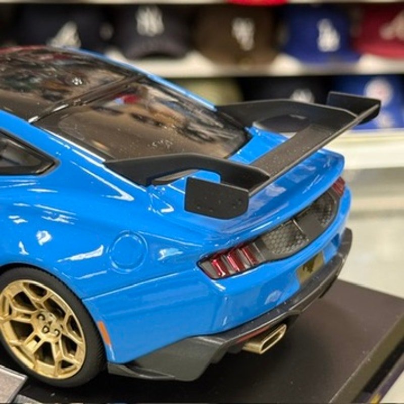 Maisto 1/18 Ford Mustang GTD Sonic Blue Diecast Special Edition Model | New - Product Image