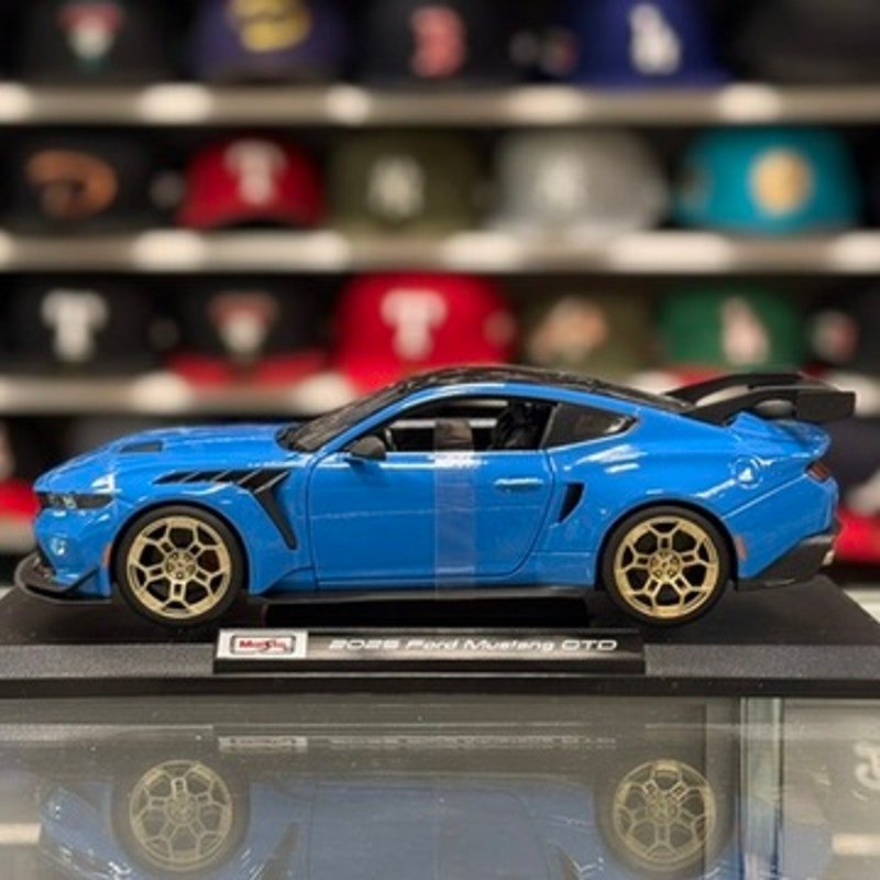 Maisto 1/18 Ford Mustang GTD Sonic Blue Diecast Special Edition Model | New - Product Image