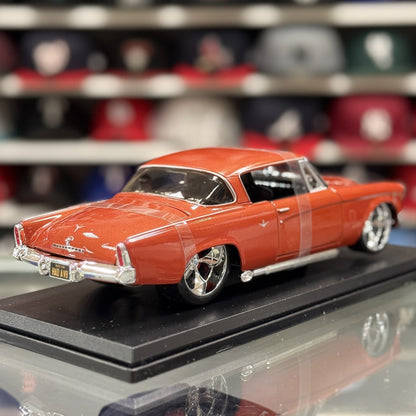 Maisto 1:18 1953 Studebaker Starliner Copper Orange Custom Special Edition Diecast | New - Product Image