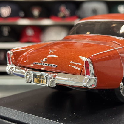 Maisto 1:18 1953 Studebaker Starliner Copper Orange Custom Special Edition Diecast | New - Product Image