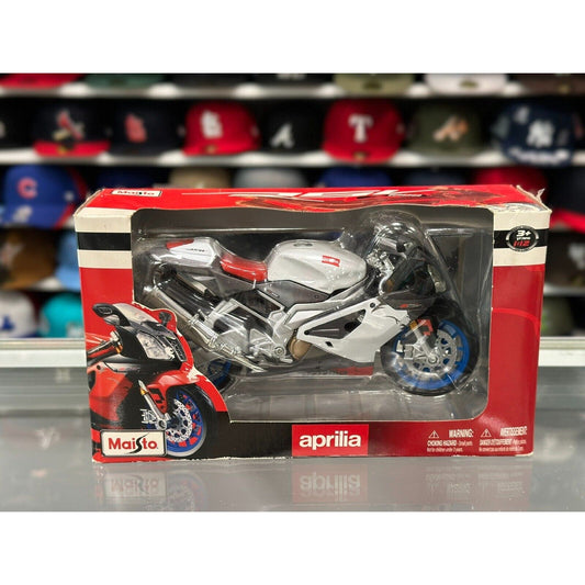 Maisto Aprilia RSV 1000R HTF A6 Sport Bike 1/12 Scale Diecast Model Bike | New - Product Image