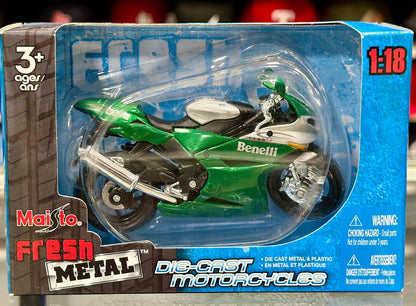 Maisto Benelli 1130 1/18 Scale Diecast Model Bike | New - Product Image