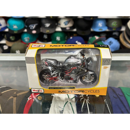 Maisto Benelli Tornado Naked Titanium 1/12 Scale Diecast Model Bike | New - Product Image