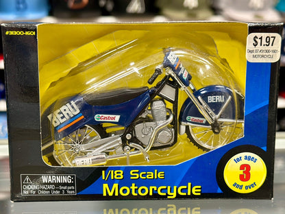 Maisto Beru Castrol 1/18 Scale Diecast Model Bike | New - Product Image