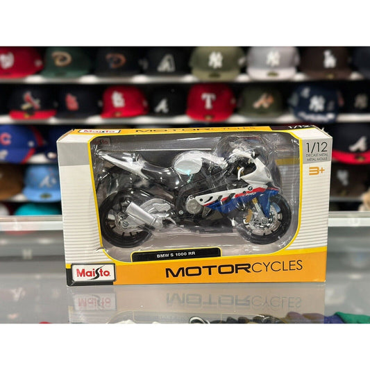 Maisto BMW S 1000RR Sports Bike 1/12 Scale Diecast Model Bike | New - Product Image