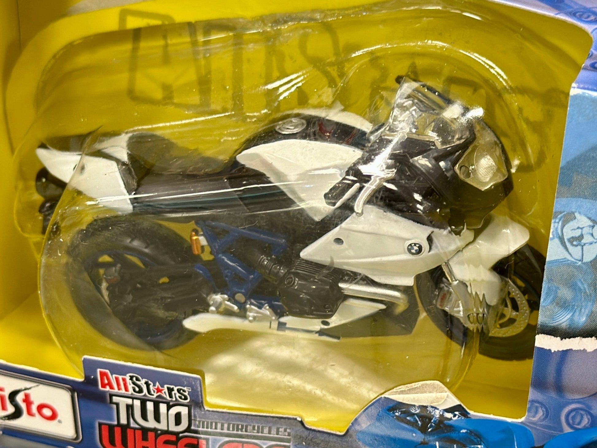 Maisto BMW Sports Motorcycle Motorbike 1/18 Scale Diecast Model Bike | New - Product Image