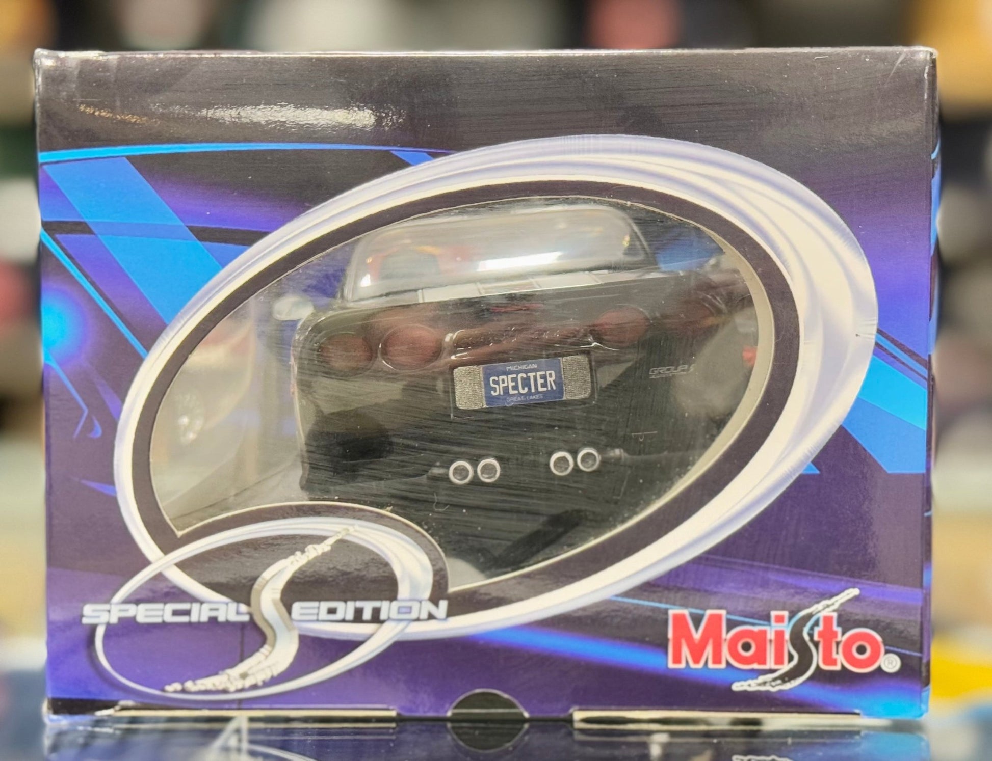 Maisto Corvette 'Specter Werkes' Z06 1/18 Scale Diecast Model Car | New - Product Image