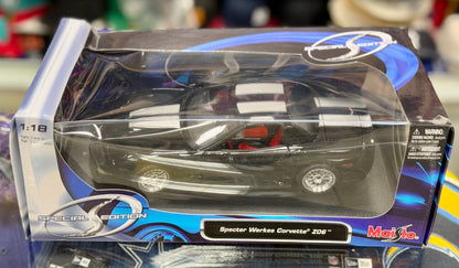 Maisto Corvette 'Specter Werkes' Z06 1/18 Scale Diecast Model Car | New - Product Image