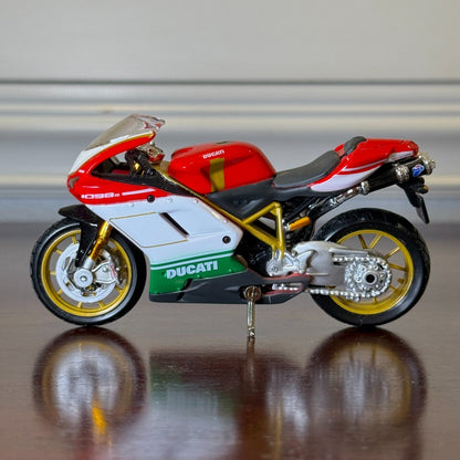 Maisto Ducati 1098S Tricolore 1/18 Scale Diecast Model Bike | In Box - Product Image