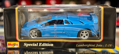 Maisto Lamborghini Diablo SE30 Jota Blue 1/18 Scale Diecast Model Car | New - Product Image