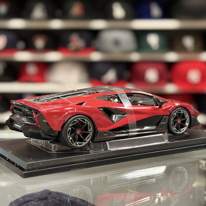 WORLD EXCLUSIVE - Maisto 1:18 Lamborghini Fenomeno in Deep Rosso Metallic RARE - Product Image