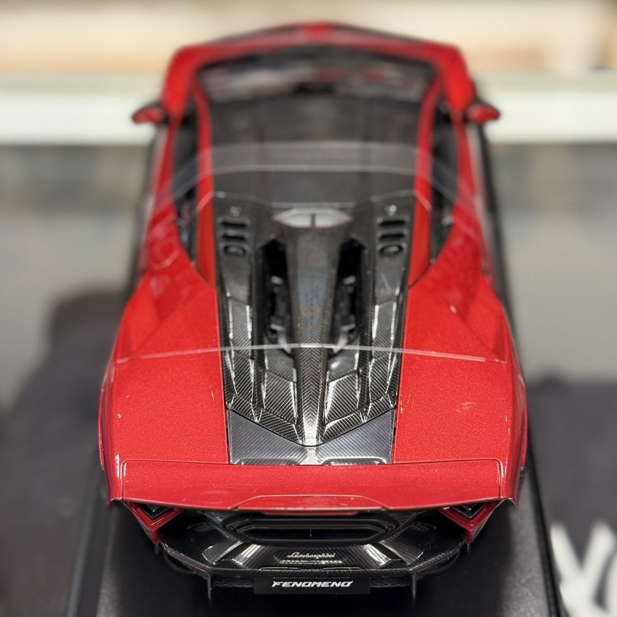 WORLD EXCLUSIVE - Maisto 1:18 Lamborghini Fenomeno in Deep Rosso Metallic RARE - Product Image
