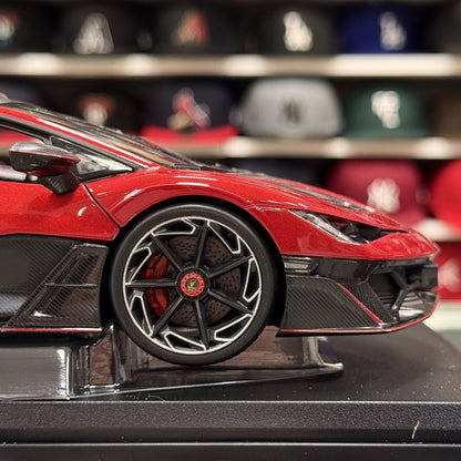 WORLD EXCLUSIVE - Maisto 1:18 Lamborghini Fenomeno in Deep Rosso Metallic RARE - Product Image