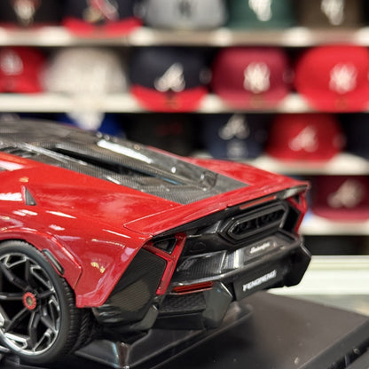 WORLD EXCLUSIVE - Maisto 1:18 Lamborghini Fenomeno in Deep Rosso Metallic RARE - Product Image