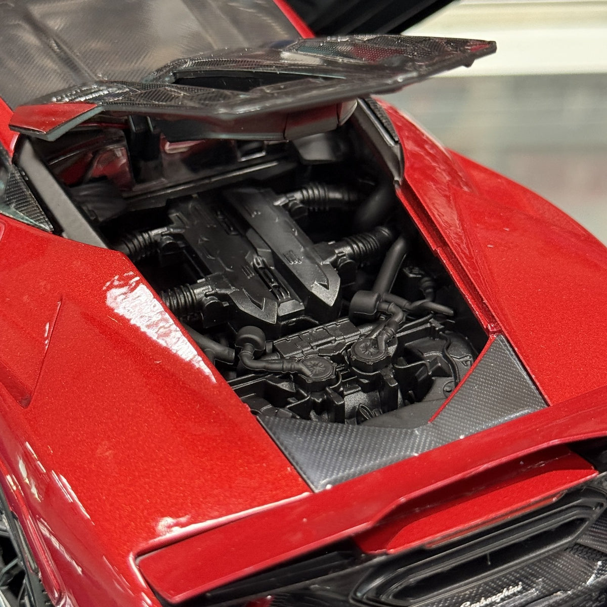 WORLD EXCLUSIVE - Maisto 1:18 Lamborghini Fenomeno in Deep Rosso Metallic RARE - Product Image
