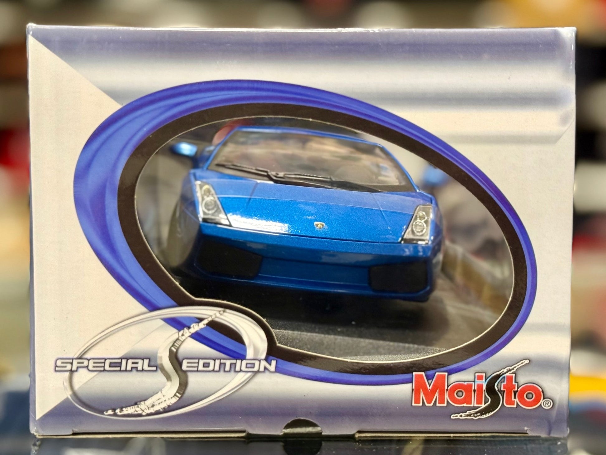 Maisto Lamborghini Gallardo Monterey Blue 1/18 Scale Diecast Model Car | New - Product Image