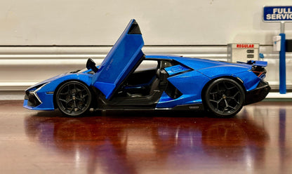 Maisto Lamborghini Revuelto Blue 1/18 Scale Diecast Model Car - Product Image