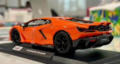 Maisto Lamborghini Revuelto Orange 1/18 Scale Diecast Model Car | New - Product Image