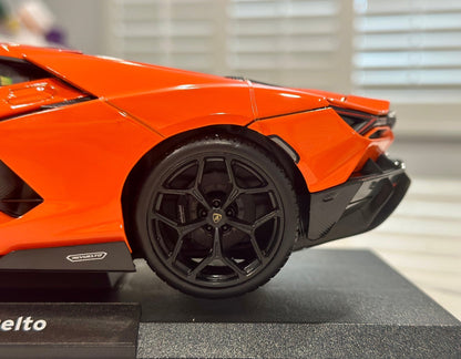 Maisto Lamborghini Revuelto Orange 1/18 Scale Diecast Model Car | New - Product Image