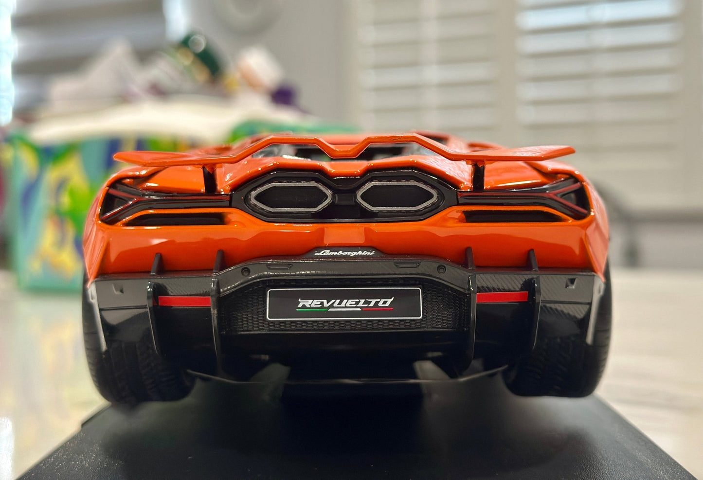 Maisto Lamborghini Revuelto Orange 1/18 Scale Diecast Model Car | New - Product Image