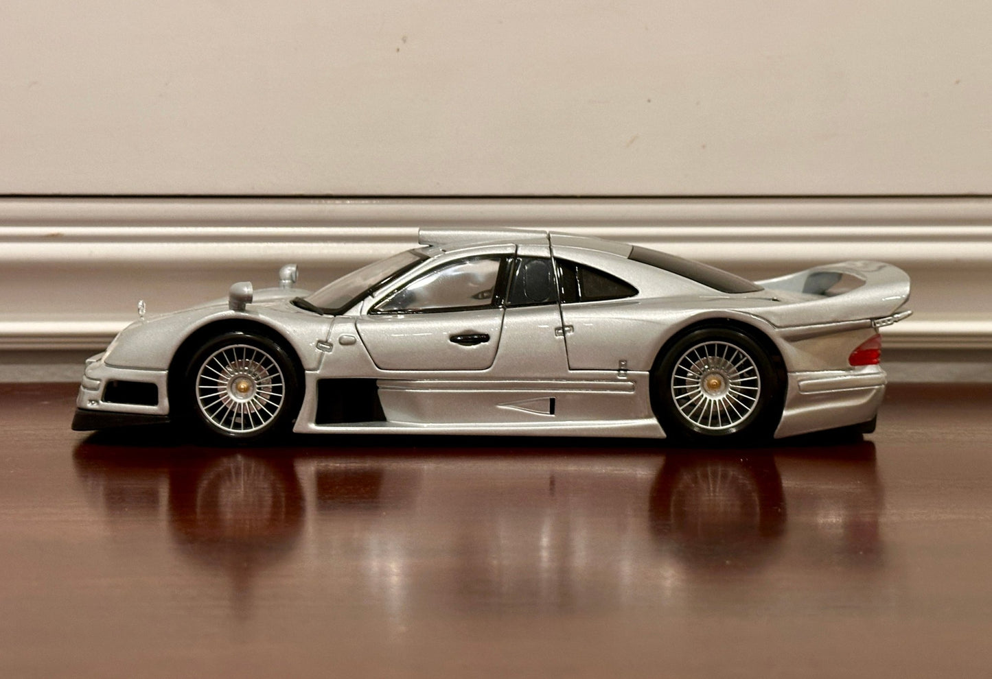 Maisto Mercedes Benz CLK GTR 'Street Version' 1/18 Scale Diecast Model Car | New - Product Image