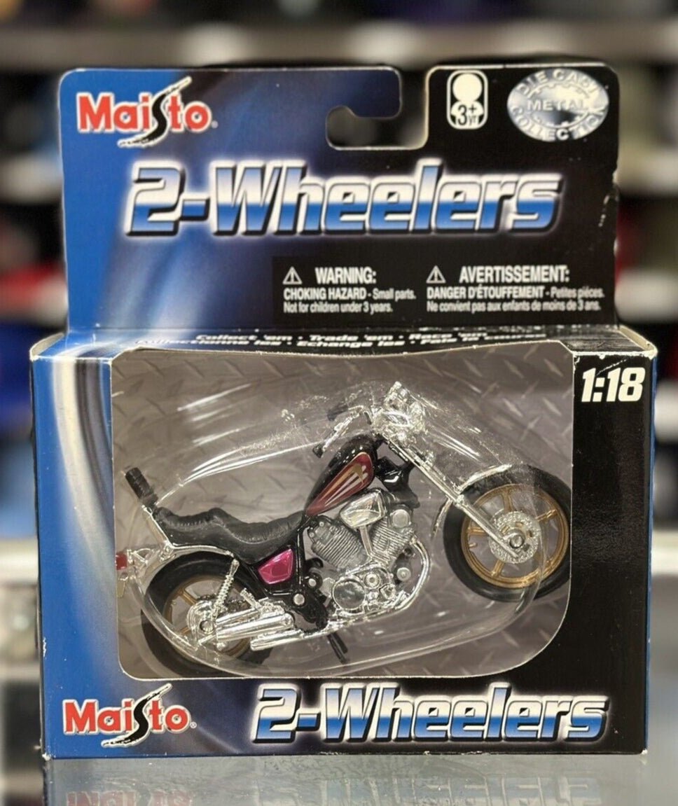 Maisto Motorcycle 1/18 Scale Diecast Model Bike | New - Product Image