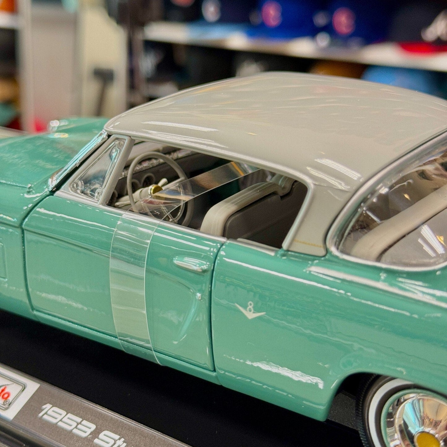 Maisto Studebaker Starliner Mint 1/18 Scale Diecast Model Car | New - Product Image