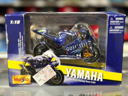 Maisto Yamaha YZR M1 Racing Bike 1/18 Scale Diecast Model Bike | New - Product Image