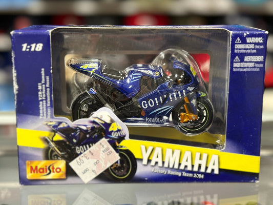 Maisto Yamaha YZR M1 Racing Bike 1/18 Scale Diecast Model Bike | New - Product Image