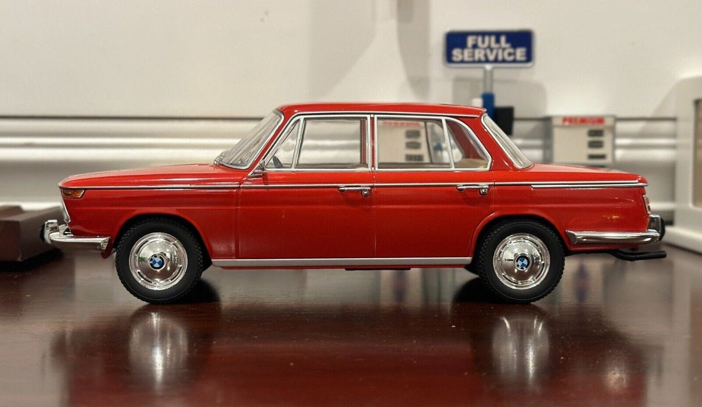 MCG 1966 BMW 2000 Red 1/18 Scale Resin Model Car - Product Image