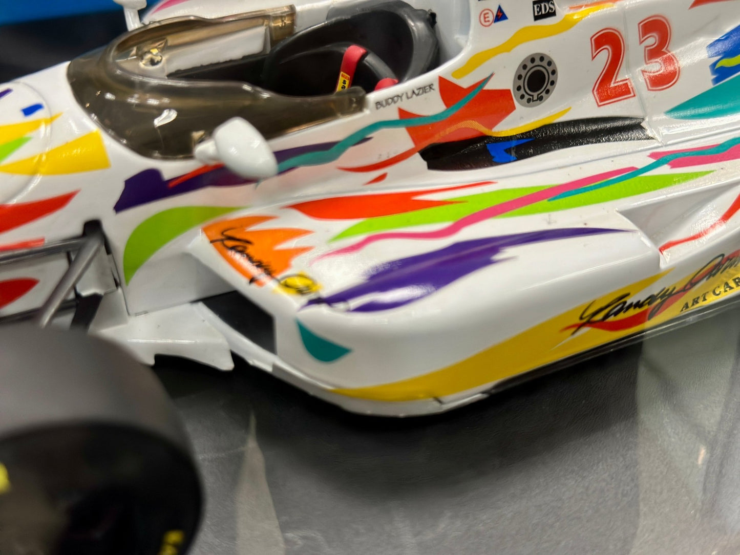 Minichamps 1994 Indy Car Leader 'Art Car' 1/18 Scale Diecast Model Car | In Box - Product Image