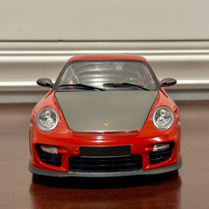 Minichamps Porsche 911 997 GT2 RS Guards Red w/ Bronze Wheels 1/18 Scale Diecast Model Car - Product Image