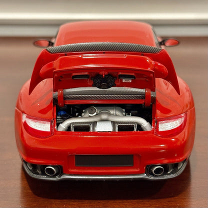 Minichamps Porsche 911 997 GT2 RS Guards Red w/ Bronze Wheels 1/18 Scale Diecast Model Car - Product Image