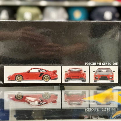 Minichamps Porsche 911 997 GT2 RS Guards Red w/ Bronze Wheels 1/18 Scale Diecast Model Car - Product Image