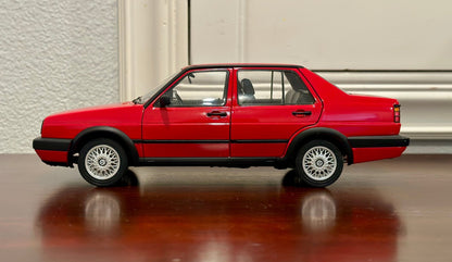 Mission Model Volkswagen Jetta GT MK II Red 1/18 Scale Diecast Model Car - Product Image