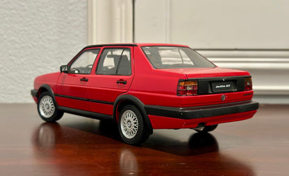 Mission Model Volkswagen Jetta GT MK II Red 1/18 Scale Diecast Model Car - Product Image