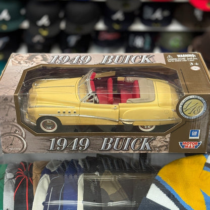 Motormax 1949 Buick Roadmaster Cream 1/18 Scale Diecast Model Car | New - Product Image