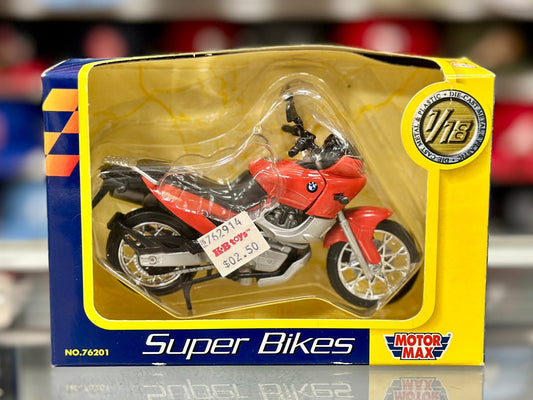 Motormax BMW Motorcycle 1/18 Scale Model Motorcycle - Product Image