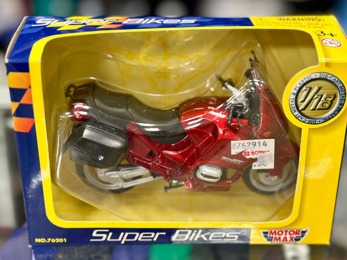 Motormax RT Motorcycle 1/18 Scale Model Motorcycle - Product Image