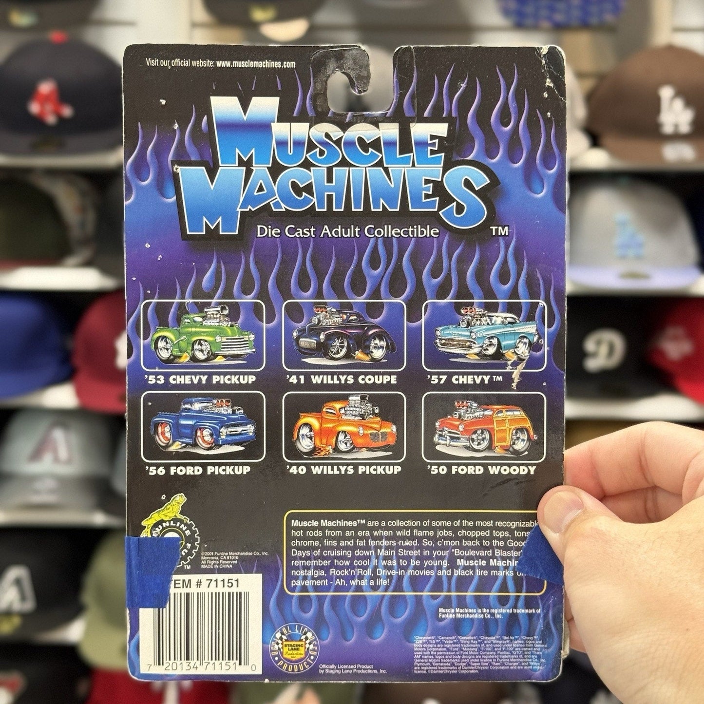 Muscle Machines 1966 Pontiac GTO 1/64 Scale Diecast Model Car - Product Image