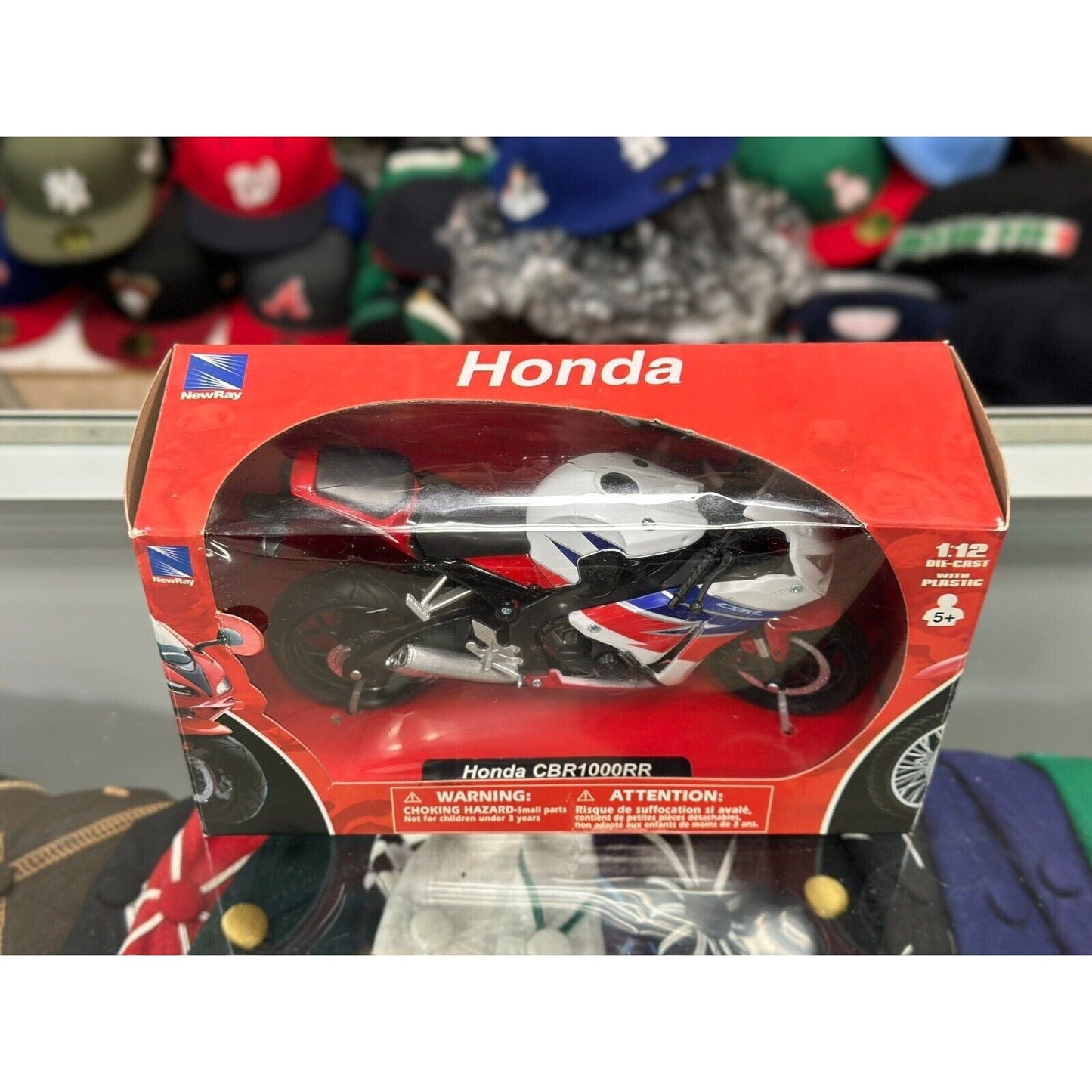 New Ray Honda CBR1000 RR Fireblade RWB 1/12 Scale Diecast Model Bike | New - Product Image