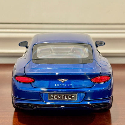 NOREV Bentley Continental GT Blue 1/18 Scale Diecast Model Car - Product Image