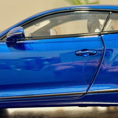 NOREV Bentley Continental GT Blue 1/18 Scale Diecast Model Car - Product Image