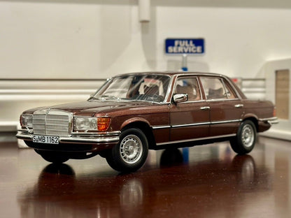 NOREV Mercedes Benz 450SEL 6.9 Metallic Brown 1/18 Scale Resin Model Car - Product Image